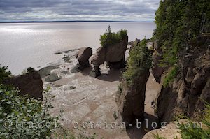 photo of Coastal Geology At The Hopewell Rocks Bay Of Fundy New Brunswick