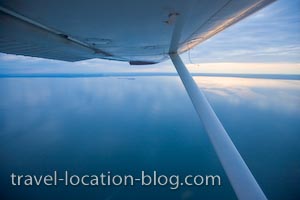 photo of Sunset From The Wing Tips Over Lake Superior