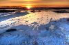 photo of Lake Sunset Churchill Manitoba Canada